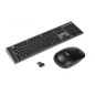 I-BOX DESKTOP PRO KIT WIRELESS MOUSE + KEYBOARD SET BLACK IKMS606W