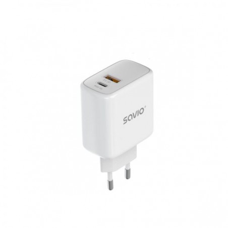 SAVIO WALL CHARGER QC3.0 / PD3.0 30W LA-06