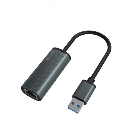 SAVIO ADAPTER USB-A 3.1 GEN 1 (M) TO RJ-45 GIGABIT ETHERNET (F) AK-55