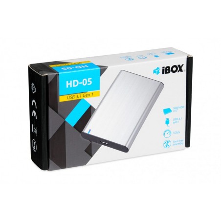 I-BOX HD-05 ENCLOSURE 2.5'' USB 3.1 GEN1 GREY