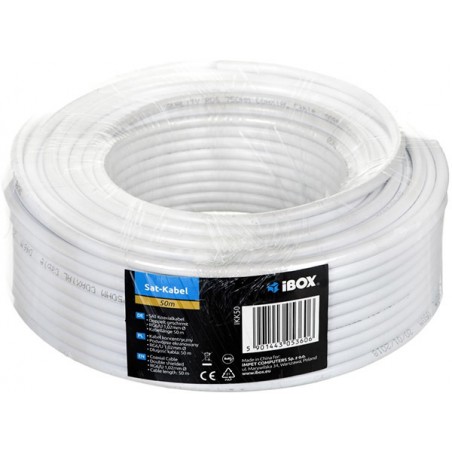 I-BOX CABLE COAXIAL 50M IKK50