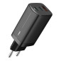 I-BOX C65 WALL CHARGER USB-C1/C2 PD3.0 65W/33W &USB-A QC4.0 30W WITH USB-C CABLE