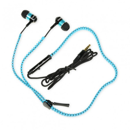 I-BOX ZIP EARPHONES Z4 BLACK / BLUE