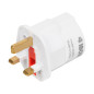 I-BOX POWER ADAPTER TYPE E EU (F) TO TYPE G UK (M) SCHUKO WHITE