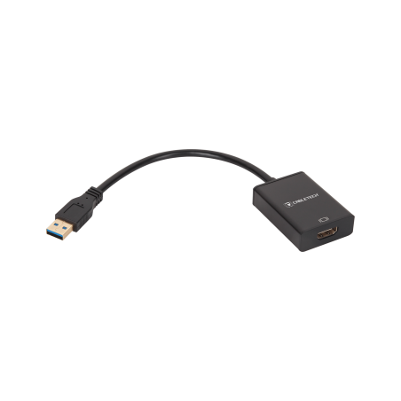 CABLETECH ADAPTER USB-A 3.0 (M) TO HDMI (F) FHD KOM0993