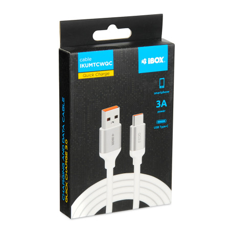 I-BOX CABLE USB-A TO USB-C QC3.0 3A 1.5M