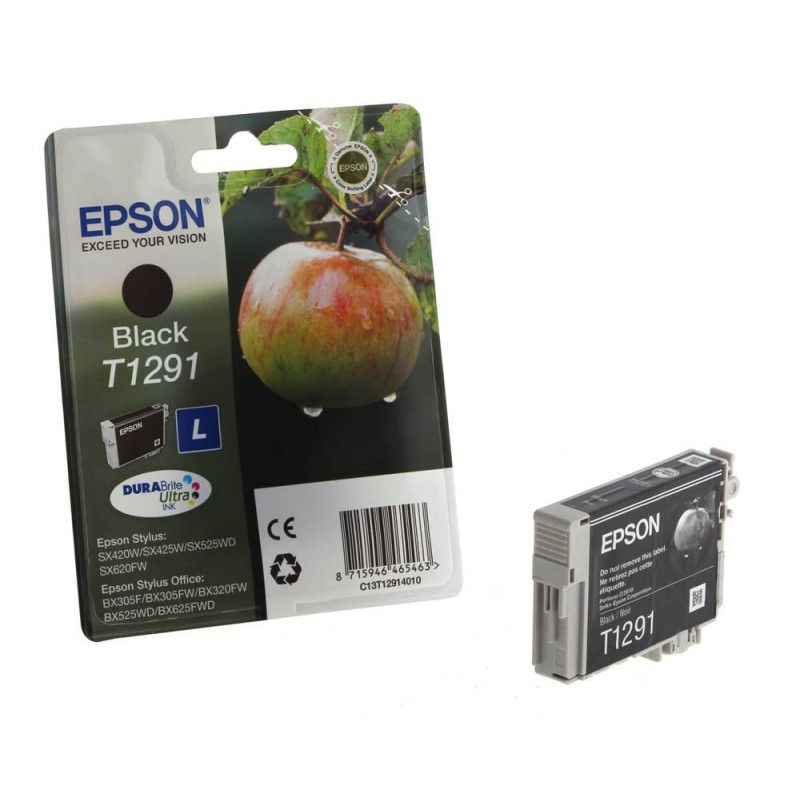 Epson Ink T1291 Black 7846