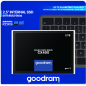 GOODRAM CX400 G.2 SSD 2.5'' 3D NAND SATA III 2TB (READ:550MB/s / WRITE:500MB/s)