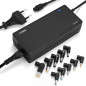 I-BOX UNIVERSAL LAPTOP CHARGER 120W AUTOMATIC IUZ120WA