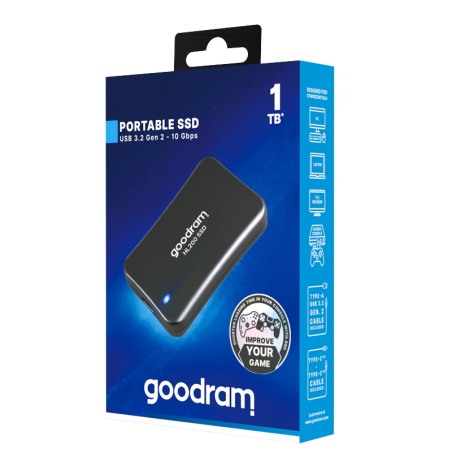 GOODRAM HL200 1TB EXTERNAL SSD USB3.2