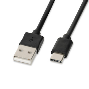 I-BOX CABLE USB-A TO USB-C 3A 1M BLACK