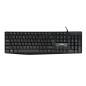 I-BOX WIRED KEYBOARD ERIS BLACK 1.8M