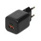 I-BOX C42 WALL CHARGER USB-C PD3.0 33W / USB-A QC3.0 WITH USB-C CABLE 1M BLACK I-BOX C42 WALL CHARGER USB-C PD3.0 33W / USB-A QC3.0 WITH USB-C CABLE 1M BLACK