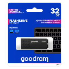 GOODRAM USB 3.2 GEN1 32GB BLACK UME3