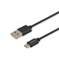 SAVIO CL-129 USB - TYPE C CABLE 2.1A 2M BLACK