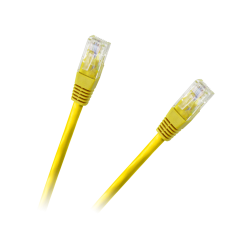 PATCHCORD CABLE UTP 8C PLUG-PLUG CAT6E 0.5M YELLOW