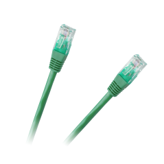 PATCHCORD CABLE UTP 8C PLUG-PLUG CAT6E 1M GREEN