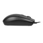 I-BOX WIRED OPTICAL MOUSE ROOK i010 BLACK 1.8M IMOF010