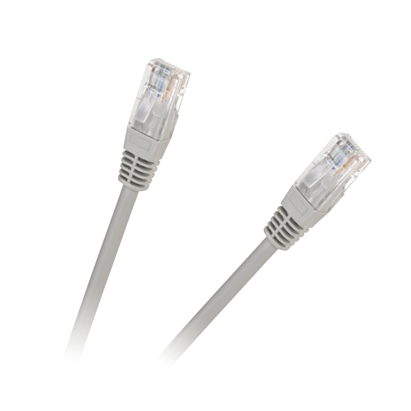 PATCHCORD CABLE UTP 8C PLUG-PLUG CAT5E 3M GREY