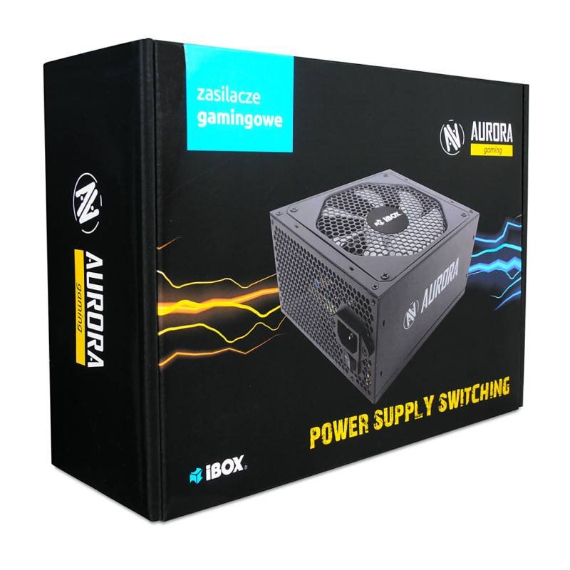 I-BOX AURORA POWER SUPPLY UNIT 600W 14CM FAN I-BOX AURORA POWER SUPPLY UNIT 600W 14CM FAN