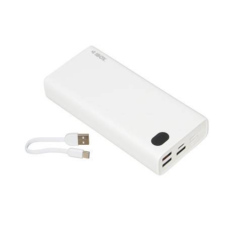 I-BOX POWERBANK WITH POWER DELIVERY 20000MAH WHITE IPB20