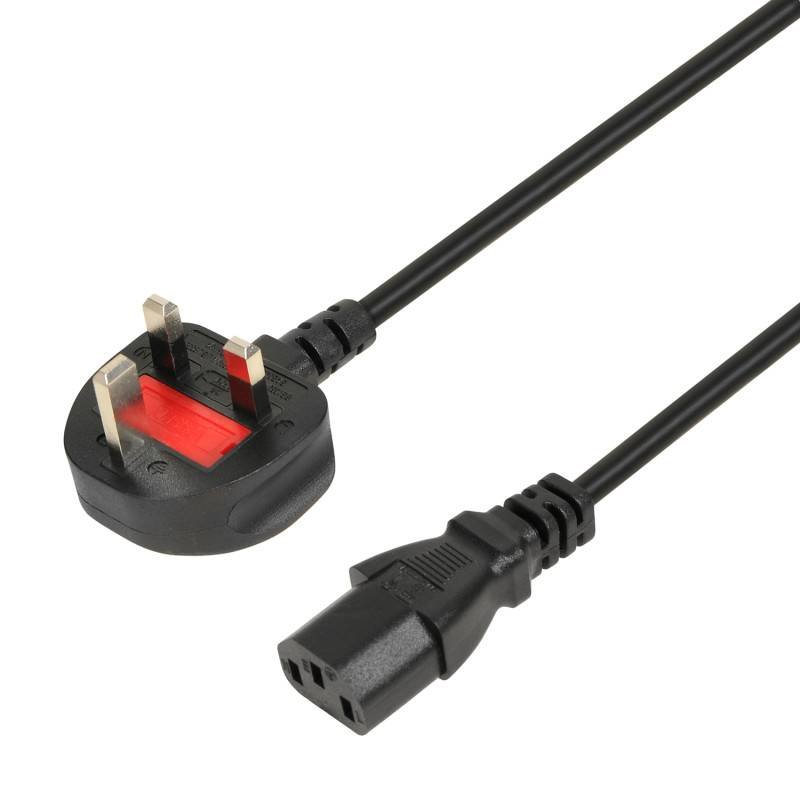I-BOX POWER CABLE UK TO IEC320 C13 1.8M / 13A FUSE IKZ1UK