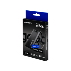 GOODRAM MOVE RIDGE EXTERNAL SSD 1TB USB 3.2 GEN.2 X2 TYPE-C
