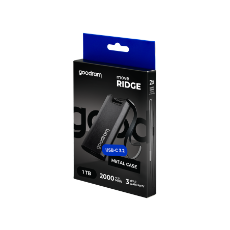GOODRAM MOVE RIDGE EXTERNAL SSD 1TB USB 3.2 GEN.2 X2 TYPE-C