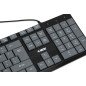 I-BOX WIRED KEYBOARD ERIS GREY 1.8M