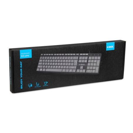 I-BOX WIRED KEYBOARD ERIS GREY 1.8M