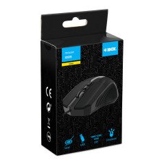 I-BOX WIRED LASER MOUSE i005 BLACK 1.5M IMLAF005