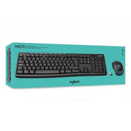 LOGITECH MK270 WIRELESS KEYBOARD & MOUSE COMBO (US)