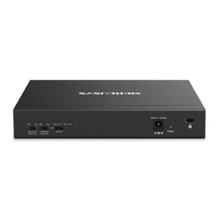 MERCUSYS NETWORK POE SWITCH 8-PORT 10/100 MBPS + 2-PORT GIGABIT MS110CMP