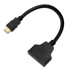 SAVIO HDMI SPLITTER (M) TO 2X HDMI (F) AK-77