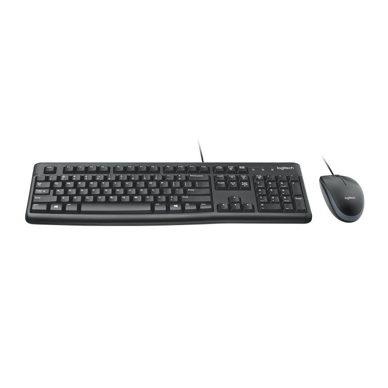 LOGITECH MK120 WIRED KEYBOARD & MOUSE COMBO (US)