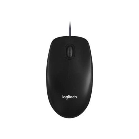 LOGITECH M100 WIRED MOUSE BLACK