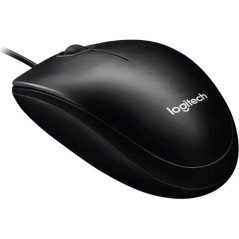 LOGITECH M100 WIRED MOUSE BLACK
