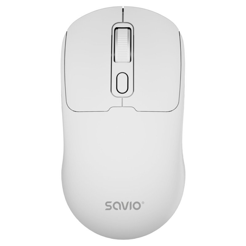 SAVIO WIRELESS MOUSE WHITE MB-05