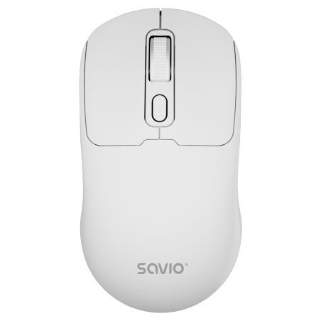 SAVIO WIRELESS MOUSE WHITE MB-05