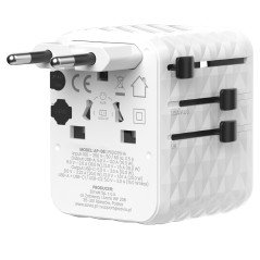 SAVIO UNIVERSAL TRAVEL ADAPTER 20W AP-08