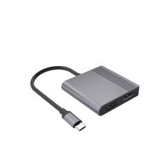 CABLEXPERT ADAPTER USB-C to HDMI + DP 4K 60HZ