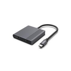 CABLEXPERT ADAPTER USB-C to HDMI + DP 4K 60HZ