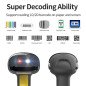 QOLTEC WIRED USB BARCODE READER / QR CODE SCANNER | 1D 2D |