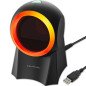 QOLTEC WIRED USB DESKTOP BARCODE READER / QR CODE SCANNER | 1D 2D |