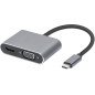 I-BOX ADAPTER USB-C (M) TO HDMI 4K (F) / VGA FHD (F) / USB 3.2 / PD 100W