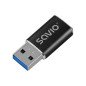 SAVIO ADAPTER USB-C 3.1 (F) TO USB-A 3.1 (M)BLACK AK-81