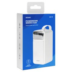SAVIO POWERBANK 50000 MAH WHITE BA-15