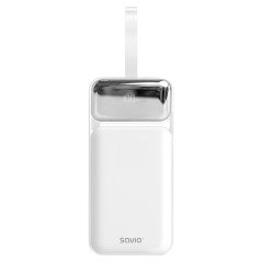 SAVIO POWERBANK 50000 MAH WHITE BA-15