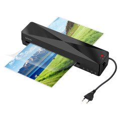 SAVIO LAMINATOR A4 BLACK LR-01/B