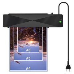 SAVIO LAMINATOR A4 BLACK LR-01/B